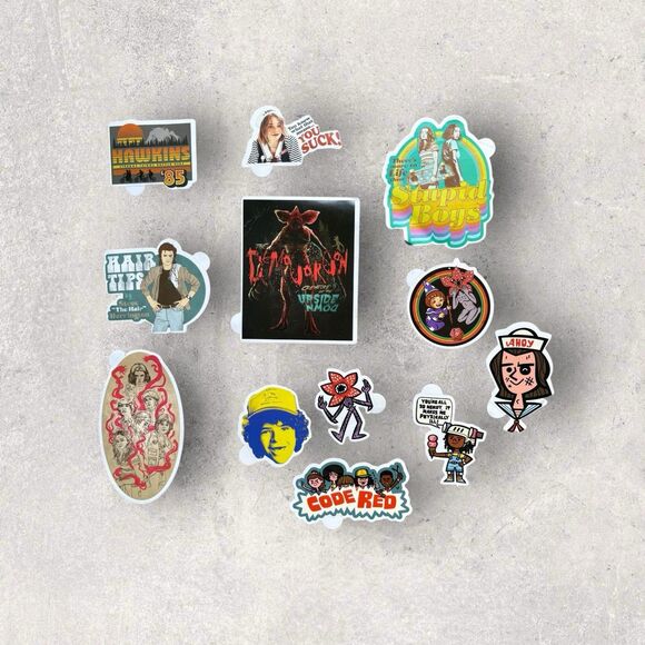 Stranger Things Collectors Box Bundle- Netflix TV Series Eggo Waffle Socks - Picture 4 of 9